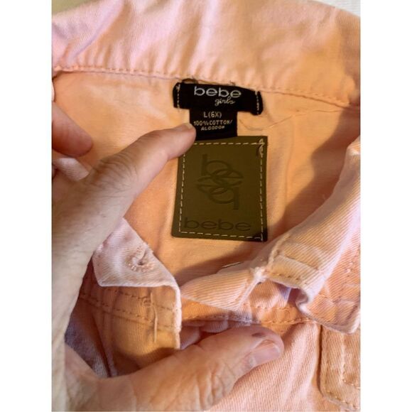 Bebe Pink Cropped Jacket - Picture 4 of 7